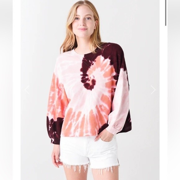 Rebecca Minkoff Rosie Tie Dye Sweatshirt S NWOT - Picture 1 of 11